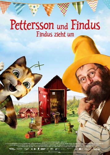 Pettersson und Findus 3 - Findus zieht um - Poster 1