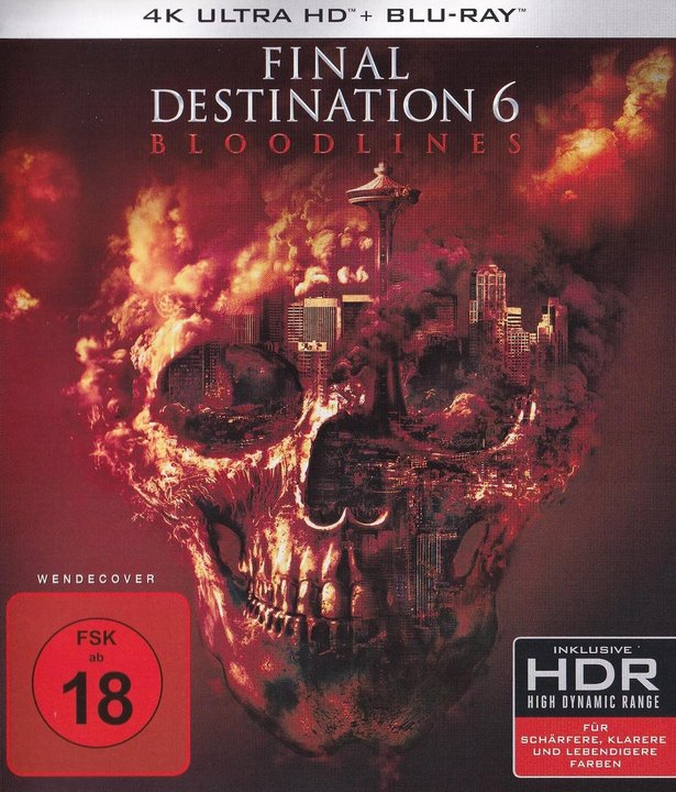 Final Destination 6 - Bloodlines (4K UHD), gebraucht, ohne Cover