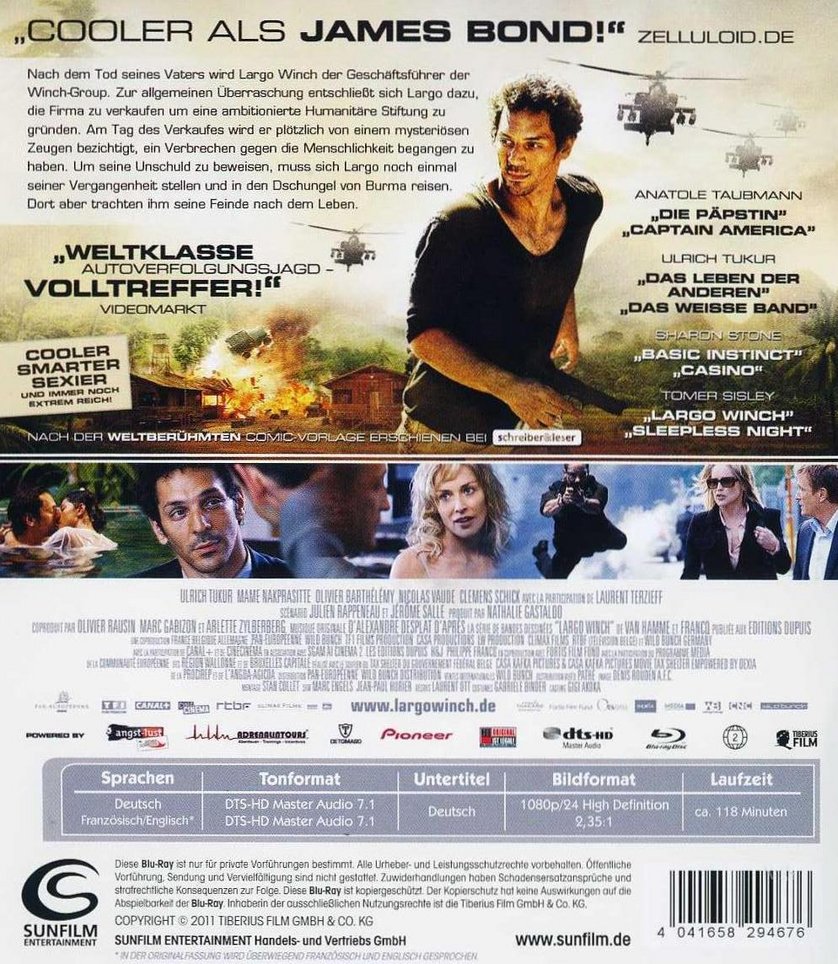 Largo Winch 2 DVD oder Bluray leihen VIDEOBUSTER.de