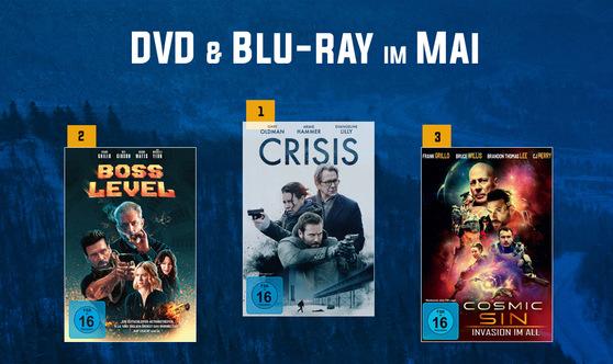 DVD & Blu-ray Charts 05-2021: Bruce Willis im Doppelpack in den DVD & Blu-ray Charts