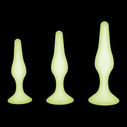 Glow in the Dark - Anal Training Kit, 3 teilig