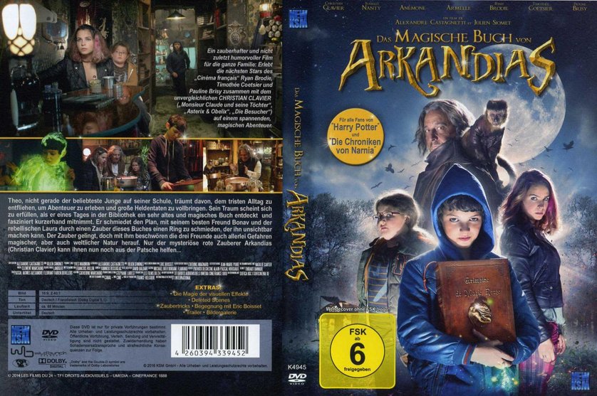 Das Magische Buch Von Arkandias Dvd Oder Blu Ray Leihen Videobuster De