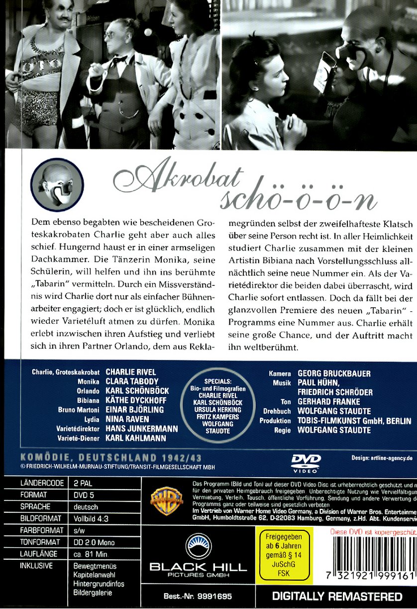 Akrobat Scho O On Dvd Oder Blu Ray Leihen Videobuster De