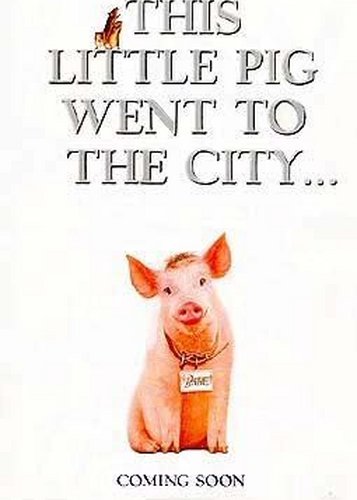 Schweinchen Babe in der großen Stadt - Poster 4