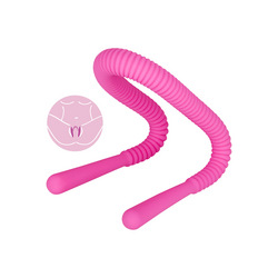 Schamlippenspreizer aus Silikon, 15 cm