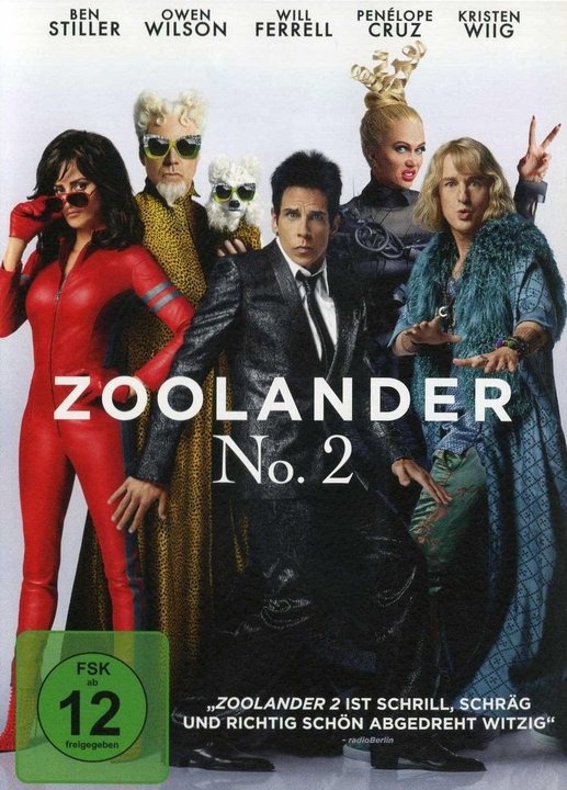 Zoolander No. 2 (DVD), gebraucht