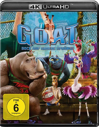 G.O.A.T. - Bock auf große Sprünge (Blu-ray 4K Ultra HD)