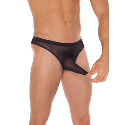 Transparenter G String aus Netz