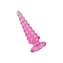 Analplug mit Spiralstruktur, 11 cm