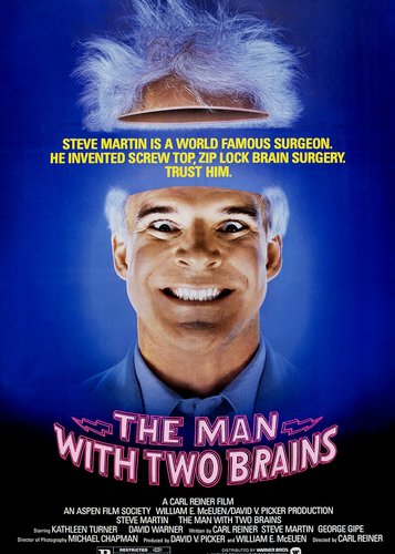 Der Mann mit 2 Gehirnen - Poster 2