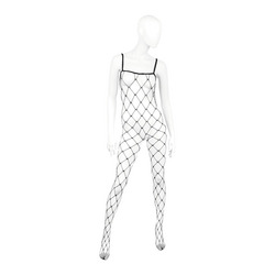 Netz-Bodystocking