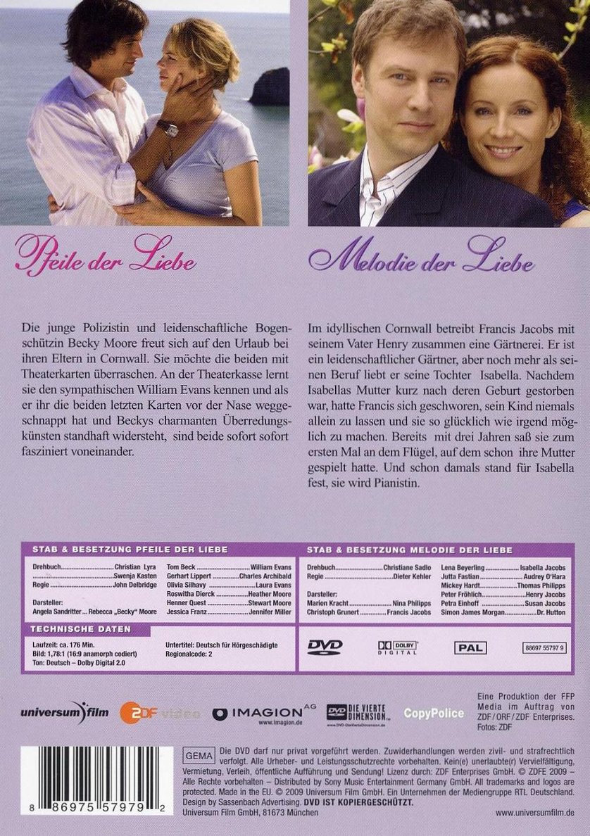 Rosamunde Pilcher - Pfeile Der Liebe & Melodie Der Liebe: DVD Oder Blu ...