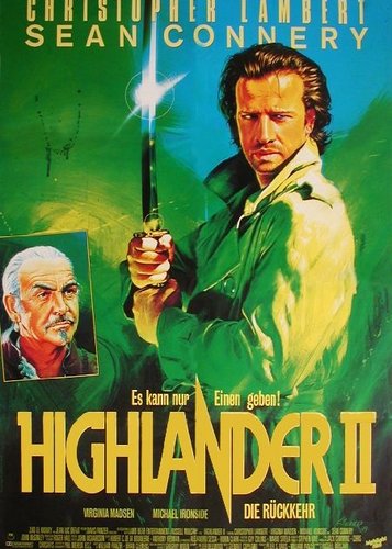 Highlander 2 - Die Rückkehr - Poster 1