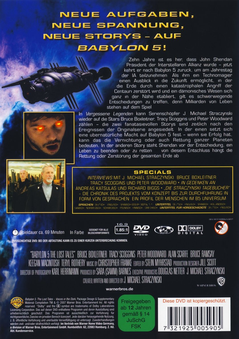 Babylon 5 Vergessene Legenden Babylon 5 Vergessene Legenden
