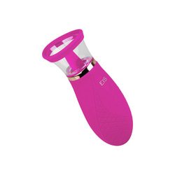 Zungenvibrator mit Saugfunktion, 17 cm