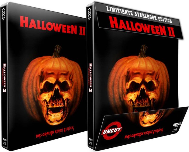 Halloween 2 - Uncut - Limited Steelbook Edition (4K Ultra HD) (Blu-ray 4K Ultra HD)