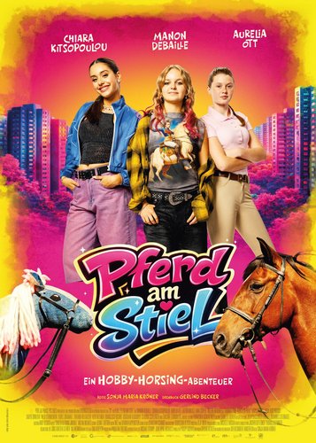 Pferd am Stiel - Poster 1