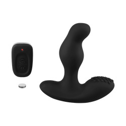 Analvibrator mit Rotation, Silikon, 13 cm