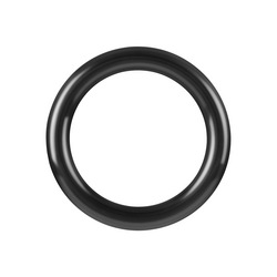 Voluminöser Gummi-Penisring, 4,5 cm