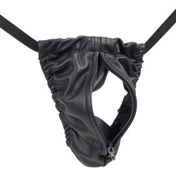 Knapper String mit Reißverschluss