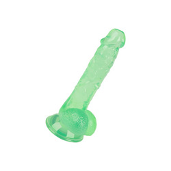 Naturdildo mit Saugfuß, 19 cm