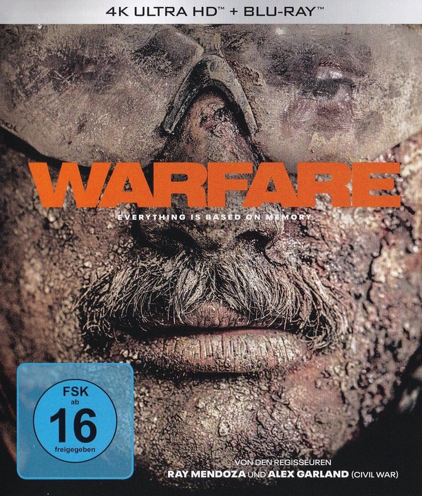 Warfare (4K UHD), gebraucht, ohne Cover