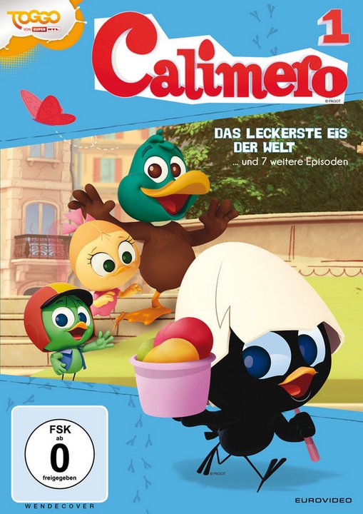 Calimero 1 - Das leckerste Eis der Welt (DVD), neu - ovp