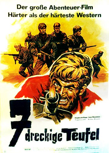 7 dreckige Teufel - Sturm der Feuervögel - Poster 2