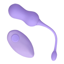 Vibrating Egg with Remote Control, 18 cm