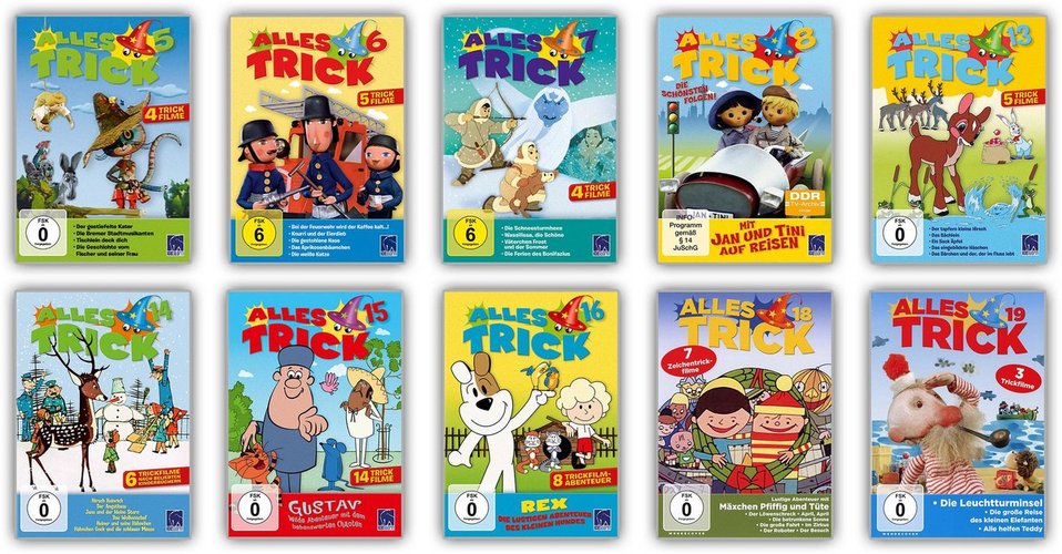 Alles Trick - Zauberhafte Trickfilm-Kult-Klassiker - Edition 1 (DVD)