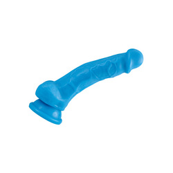 Neo - Dual Density Cock with Balls, 19 cm
