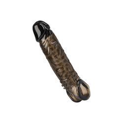 Naturnahe Penishülle mit Noppen, 21,5 cm