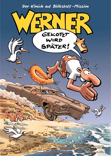 Werner 4 - Gekotzt wird später! - Poster 1