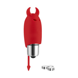 Extrem Power Bullet aus Silikon, 9 cm