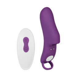 Süßer Fingervibrator mit Fernbedienung, 12 cm