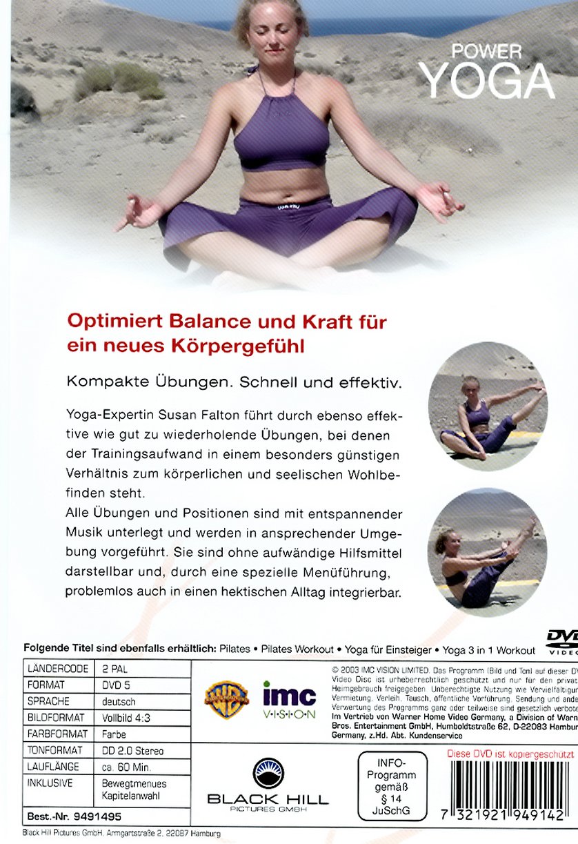 Power Yoga Dvd Oder Blu Ray Leihen Videobuster De