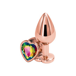 Rose Gold Heart M, 7 cm