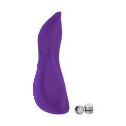 Auflegevibrator mit Bullet aus Silikon, 13 cm