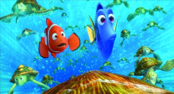 Marlin und Dorie in 'Findet Nemo' © Walt Disney 2003