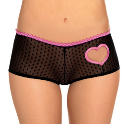 Verspielte Panty mit Cut Outs