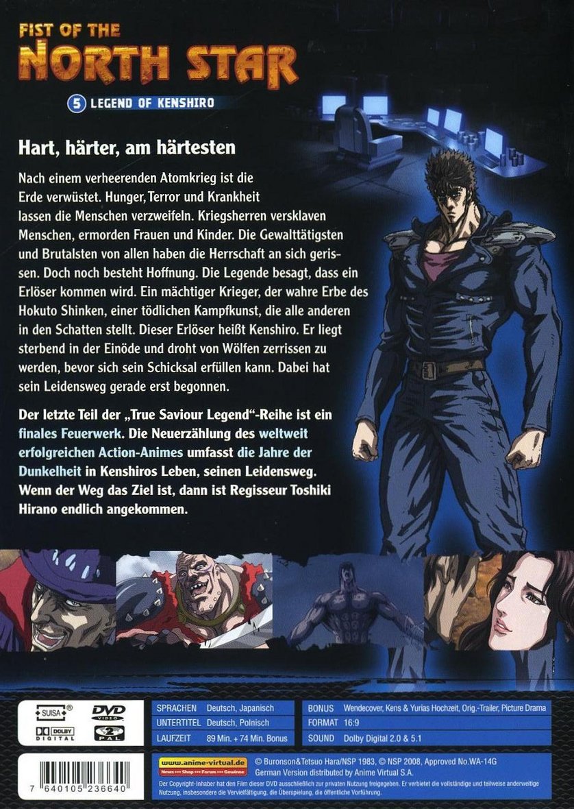 Fist of the North Star: DVD oder Blu-ray leihen - VIDEOBUSTER.de