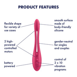 Satisfyer Elastic Game - Batteriebetrieben, 16+ Anwen dungen