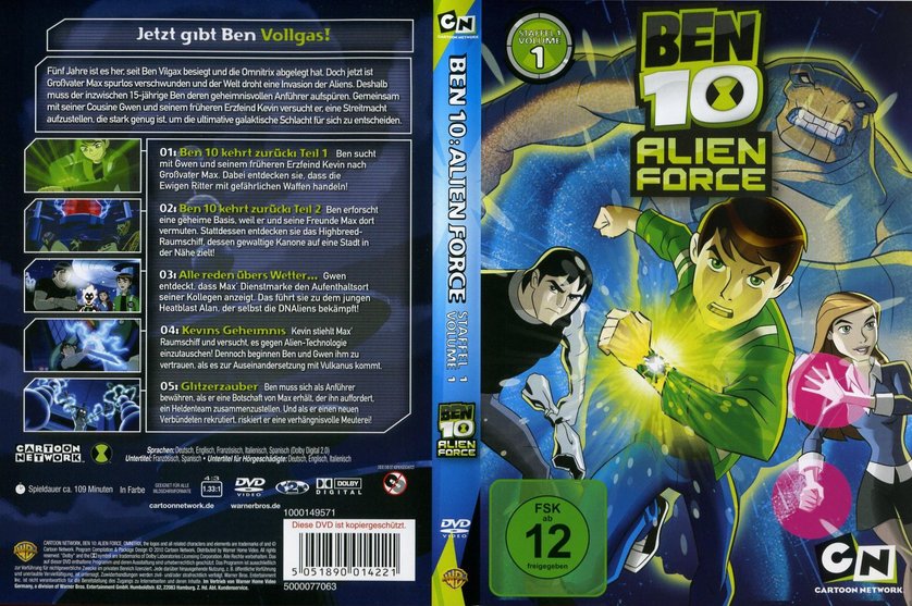 Ben 10 Alien Force Staffel 1 Folge 1 Deutsch www.videobuster.de