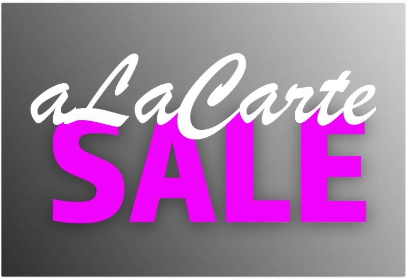aLaCarte Sale