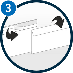 Versandumschlag Schritt 3