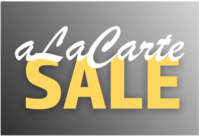 aLaCarte Sale