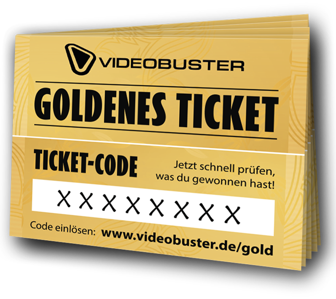 Gewinne mit Goldenem Ticket