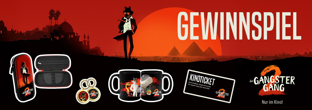 Gewinnspiel: DIE GANGSTER GANG 2 FANPAKETE